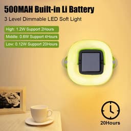 image-Collapsible Camping Light IP68 Waterproof Solar Foldable