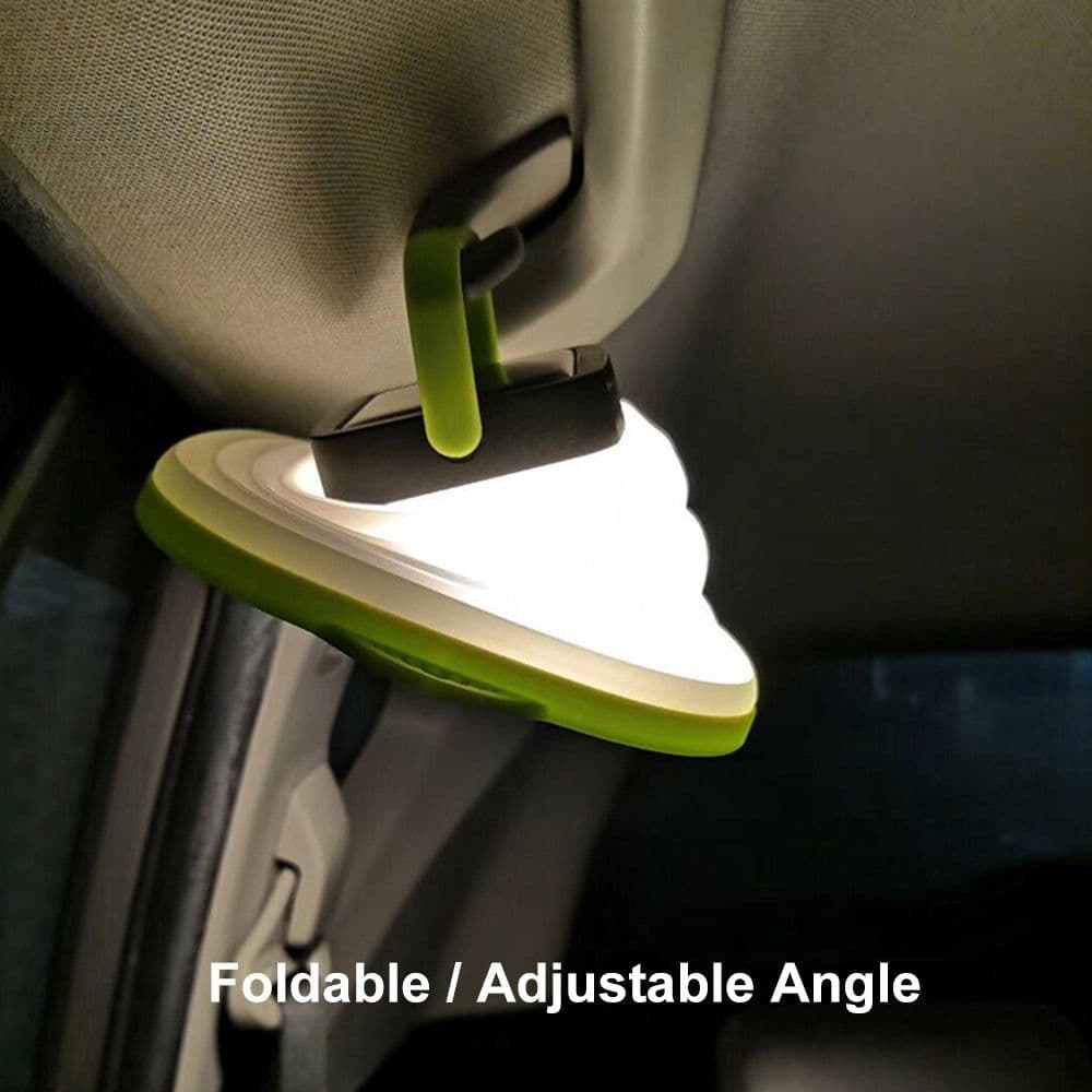 image-Collapsible Camping Light IP68 Waterproof Solar Foldable