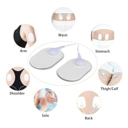 image-Electric Pulse Back and Neck Massager Far Infrared Heating Pain Relief