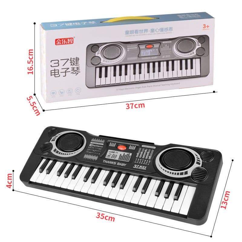 image-Kid's 37-key Electronic Musical Instrument Piano Toy