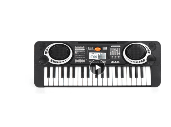 image-Kid's 37-key Electronic Musical Instrument Piano Toy