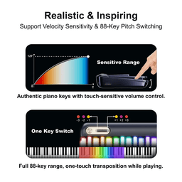 image-PopuPiano Smart Portable MIDI Keyboard Smart Piano