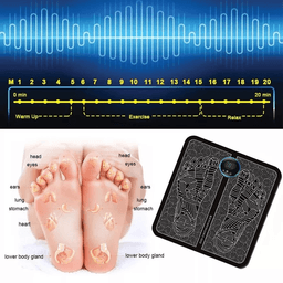 image-Foot Muscle Stimulator Leg Massage Electric EMS Foot Massager Pad