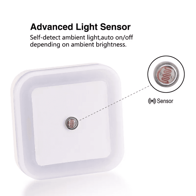 image-LED SENSOR Baby Bedroom Lamp Auto Sensor Control SENSOR NIGHT LIGHT