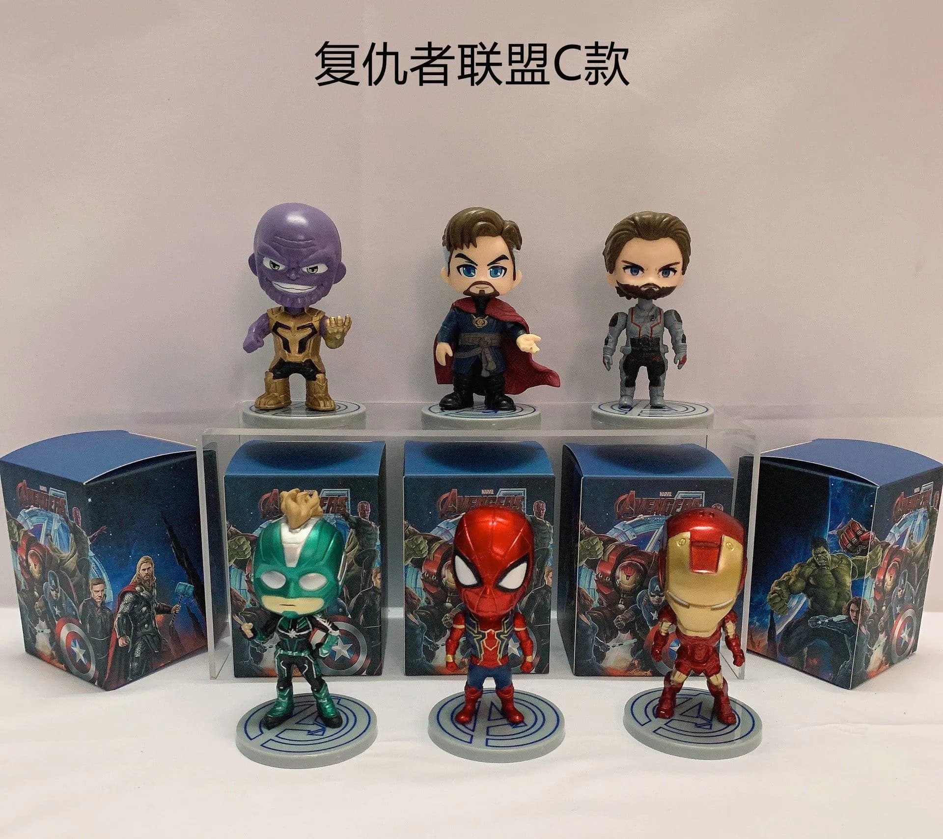 image-Funko Pop Marvel Avengers Doll for Gifts