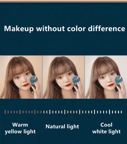 image-Fashion Travel LED Cosmetic Bag with Mirror for Toiletry Gift
