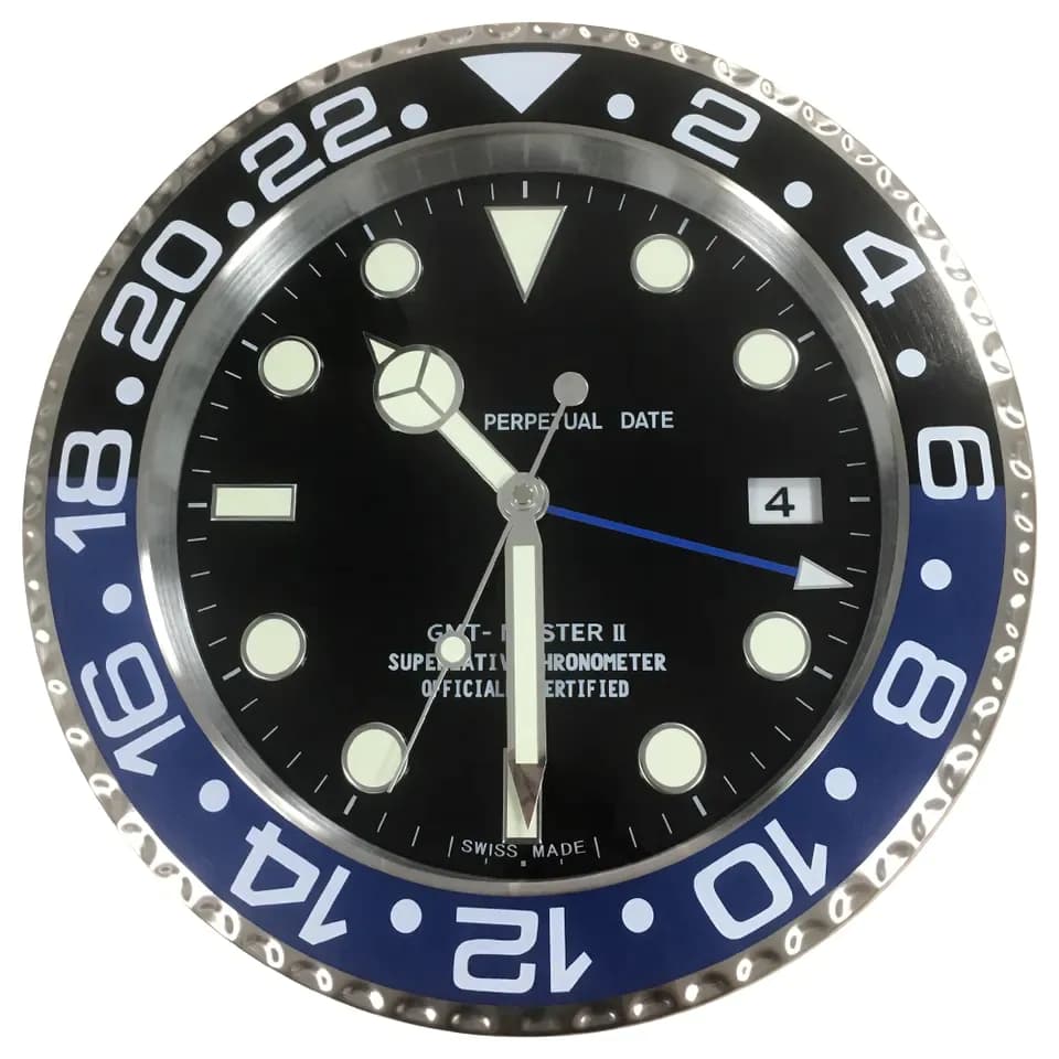 image-Luxury Metal Watches Art Clock Modern Decorations Wall Clock