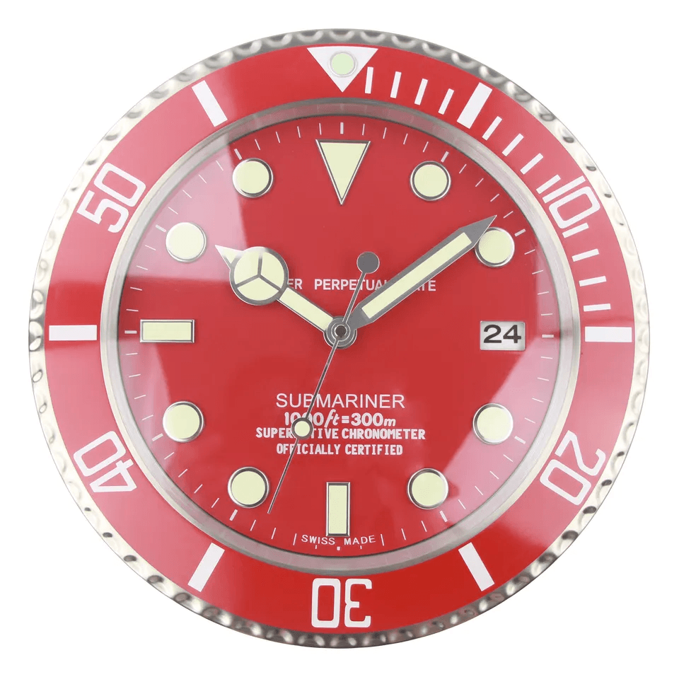 image-Luxury Metal Watches Art Clock Modern Decorations Wall Clock