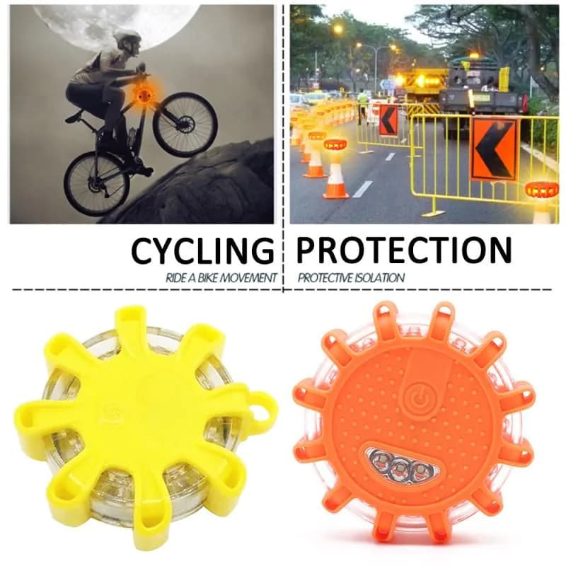 image-Emergency Safety Road Flashing Ride Light Roadside Safety LED Light