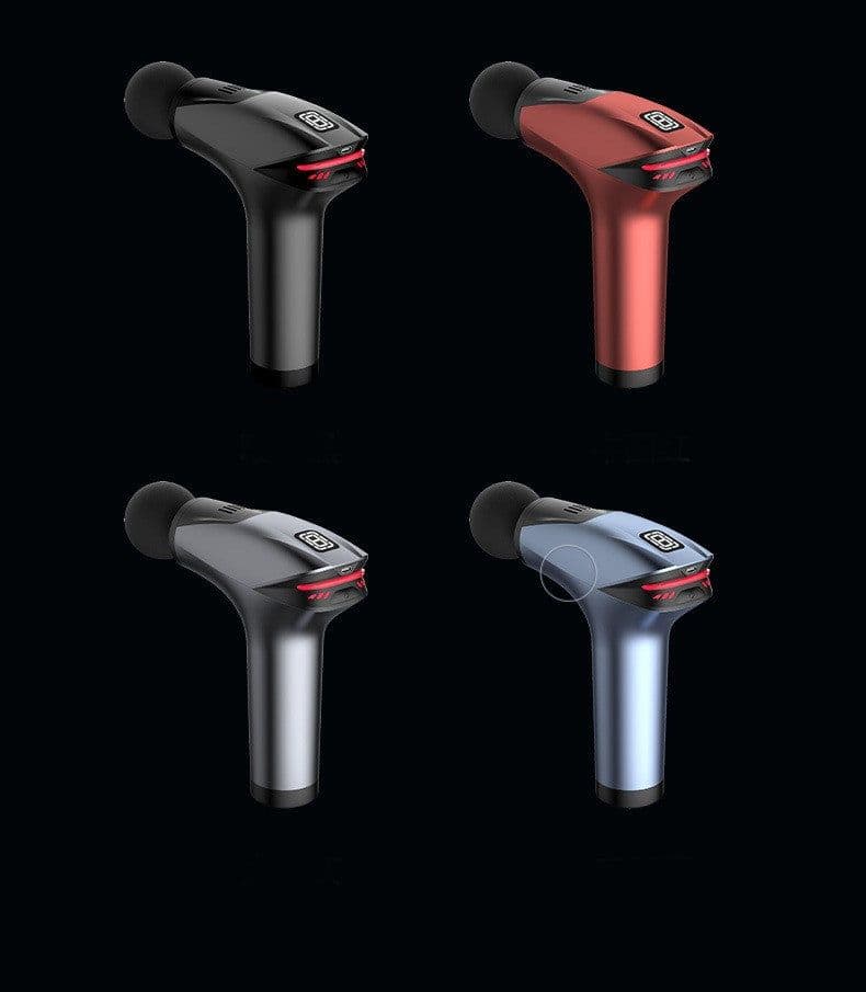 image-Cold Compress Fascia Gun Electric Percussion Pistol Massager
