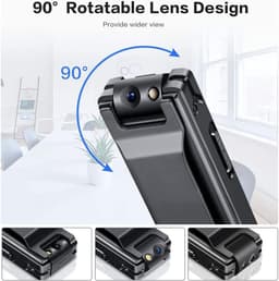 image-Wearable 1080P Body Camera Mini Pocket Video Recorder Motion Detection