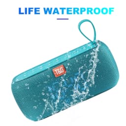 image-Wireless Bluetooth Speaker with Alarm Clock Temperature Display