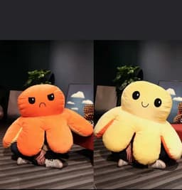 image-Reversible Flip Giant Octopus Stuffed Plush Doll Gift Toys 90cm-130cm