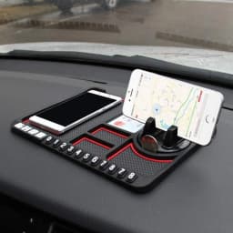 image-Portable Anti-slip Dashboard Car Mat