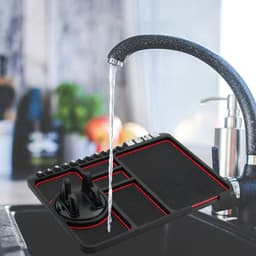 image-Portable Anti-slip Dashboard Car Mat