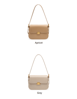 image-Women Organ Bag Split Cow Leather Crossbody Shoulder Bags