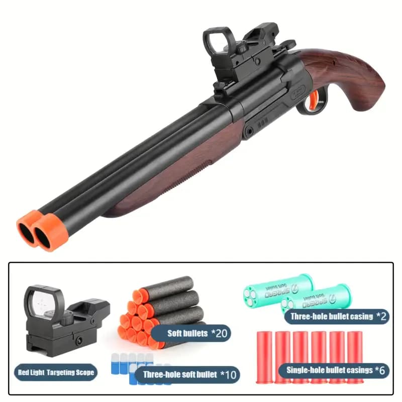 image-Ejection Shells Toy Gun Soft Bullet Toys Gun