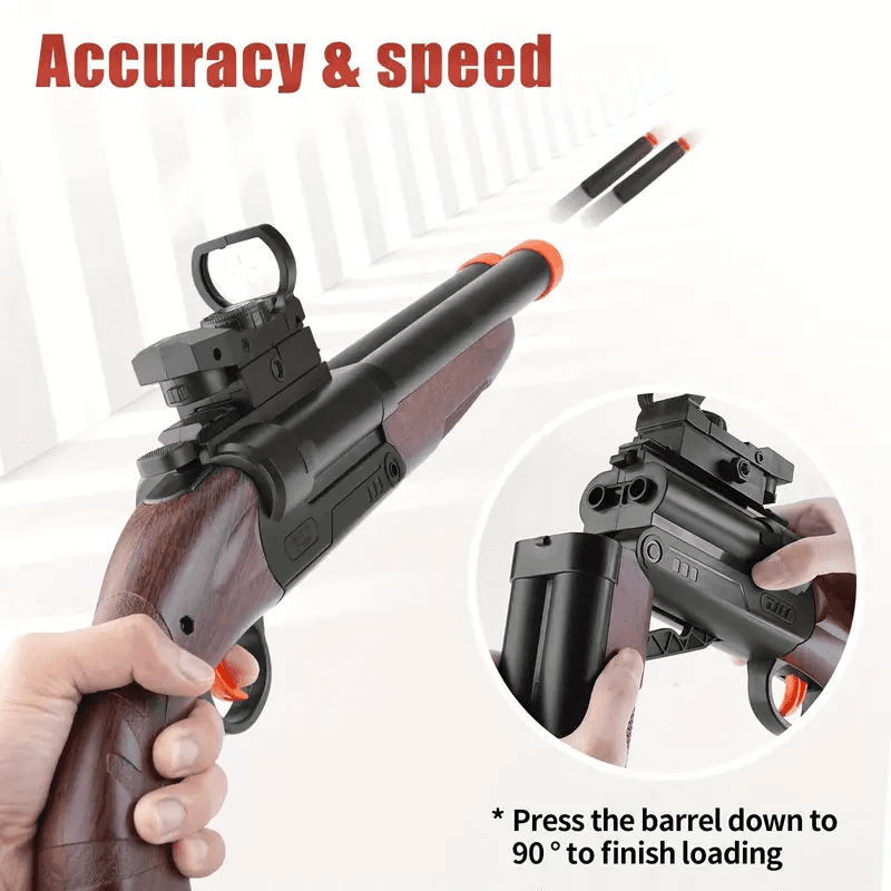 image-Ejection Shells Toy Gun Soft Bullet Toys Gun