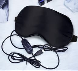 image-USB Steam Sleeping Eye Mask Shading Mask For Sleep Soft Adjustable