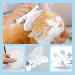 image-Cats Wool Pet Hair Deshedding Brush Set Comb