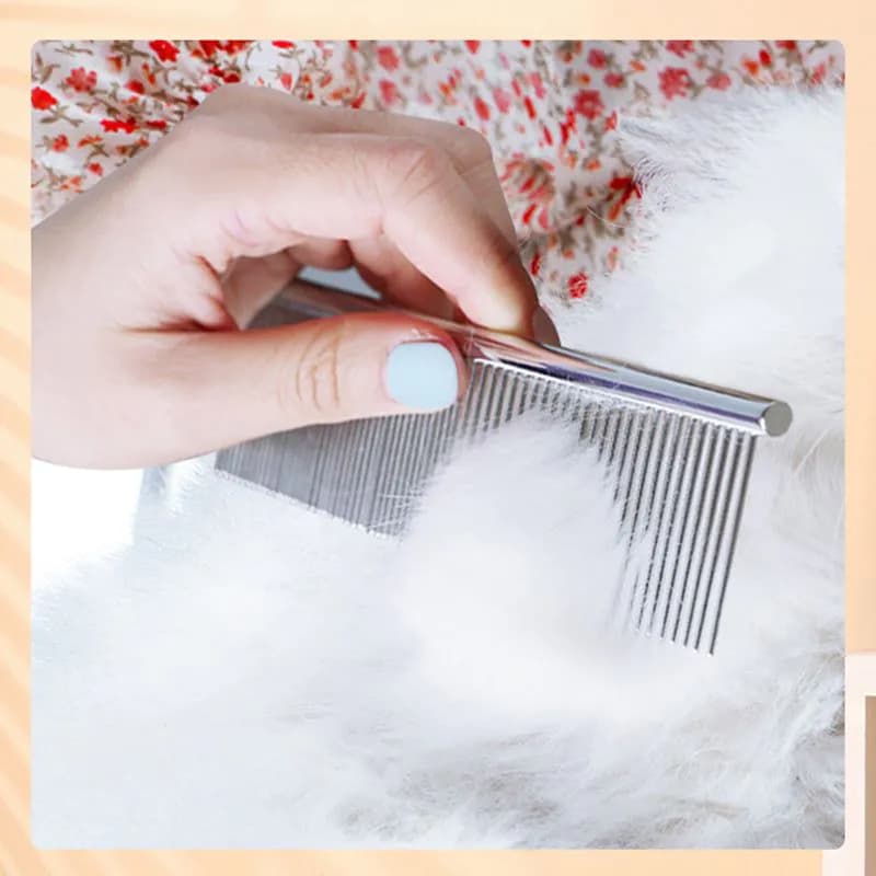 image-Cats Wool Pet Hair Deshedding Brush Set Comb