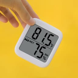image-Digital Thermometer Hygrometer Living Room LCD Display