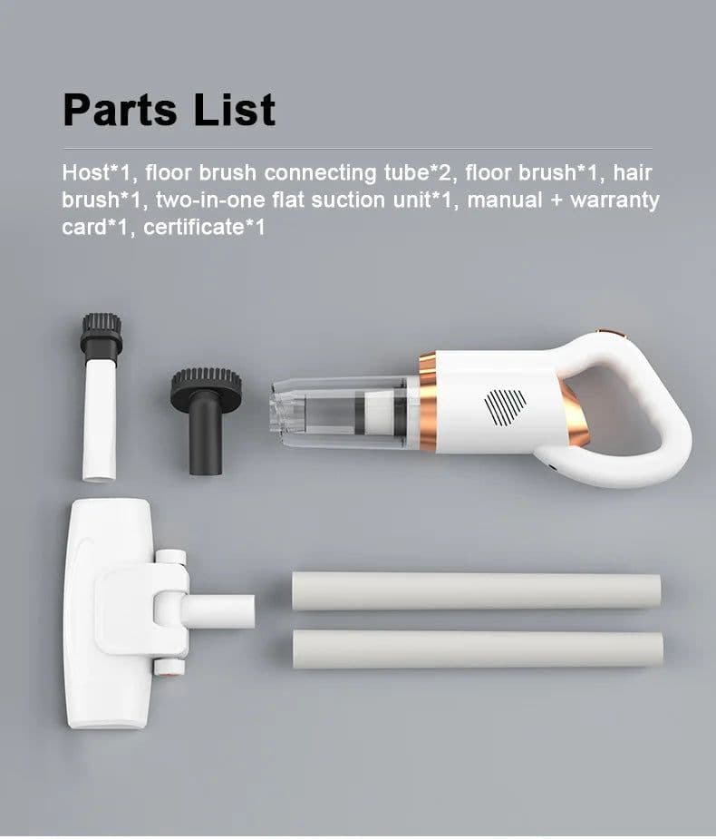 image-Electric Handheld Vacuum Cleaner Wireless Sweeper Powerful Cordless