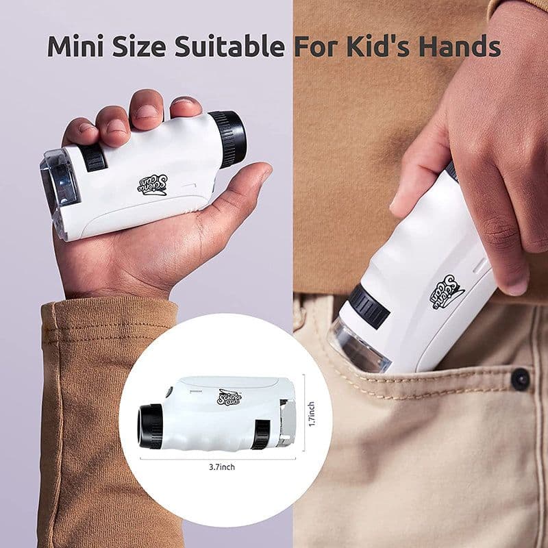 image-Mini Microscope Kids Pocket Microscope