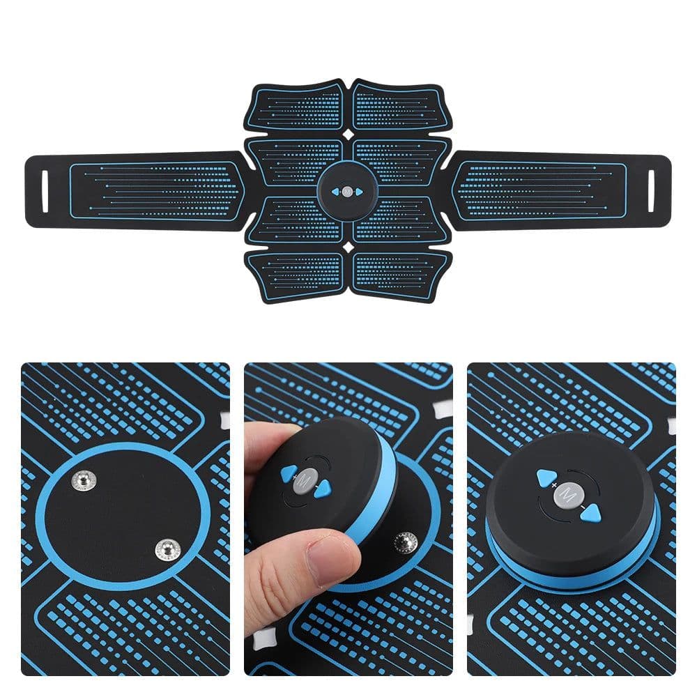 image-Eletric Muscle Stimulator Abdominal Massager Abs Fitness Equipment Fat