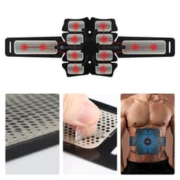 image-Eletric Muscle Stimulator Abdominal Massager Abs Fitness Equipment Fat