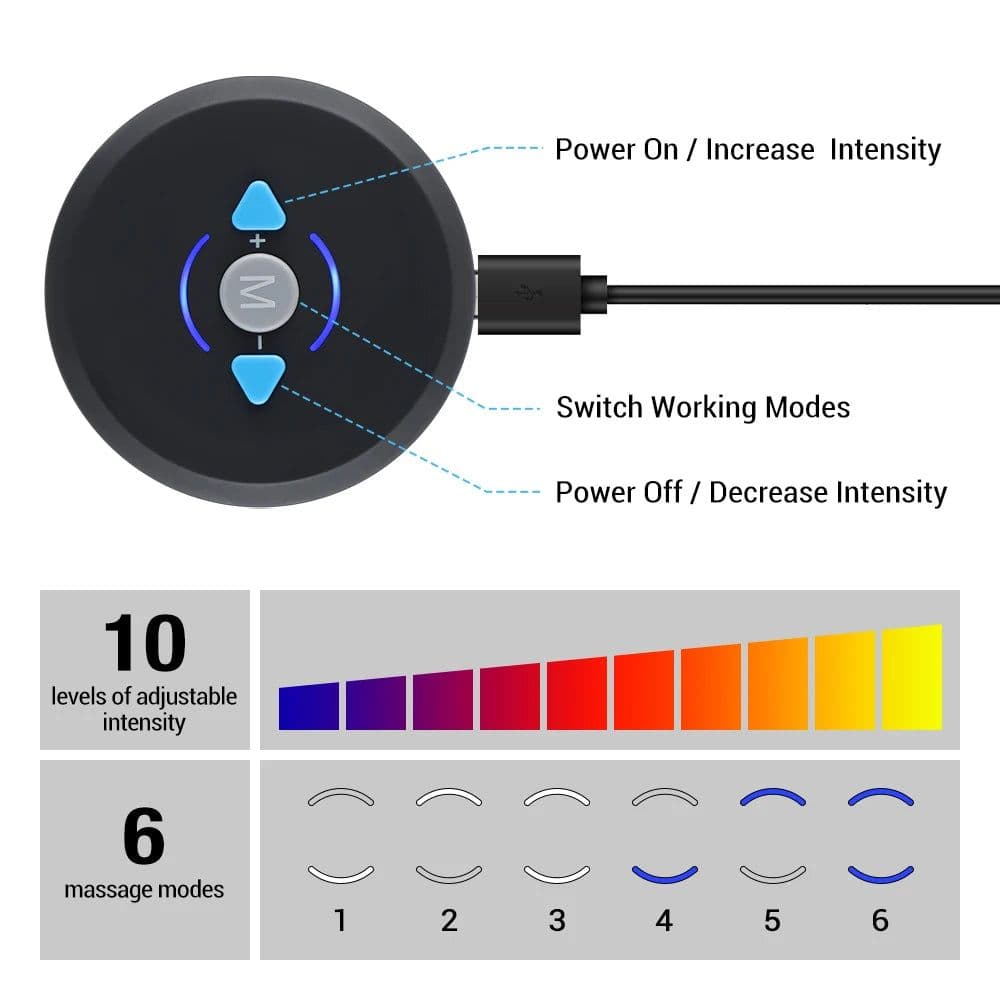 image-Eletric Muscle Stimulator Abdominal Massager Abs Fitness Equipment Fat