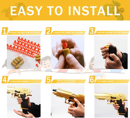 image-Shooting Games Soft Bullets Toys Enjection Shell Toy Gun