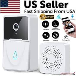 image-Wireless Security WiFi Smart Doorbell Intercom Video Camera Bell Chime