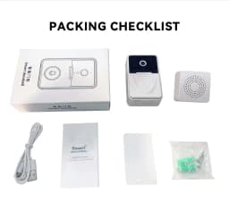 image-Wireless Security WiFi Smart Doorbell Intercom Video Camera Bell Chime