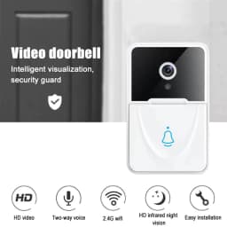 image-Wireless Security WiFi Smart Doorbell Intercom Video Camera Bell Chime
