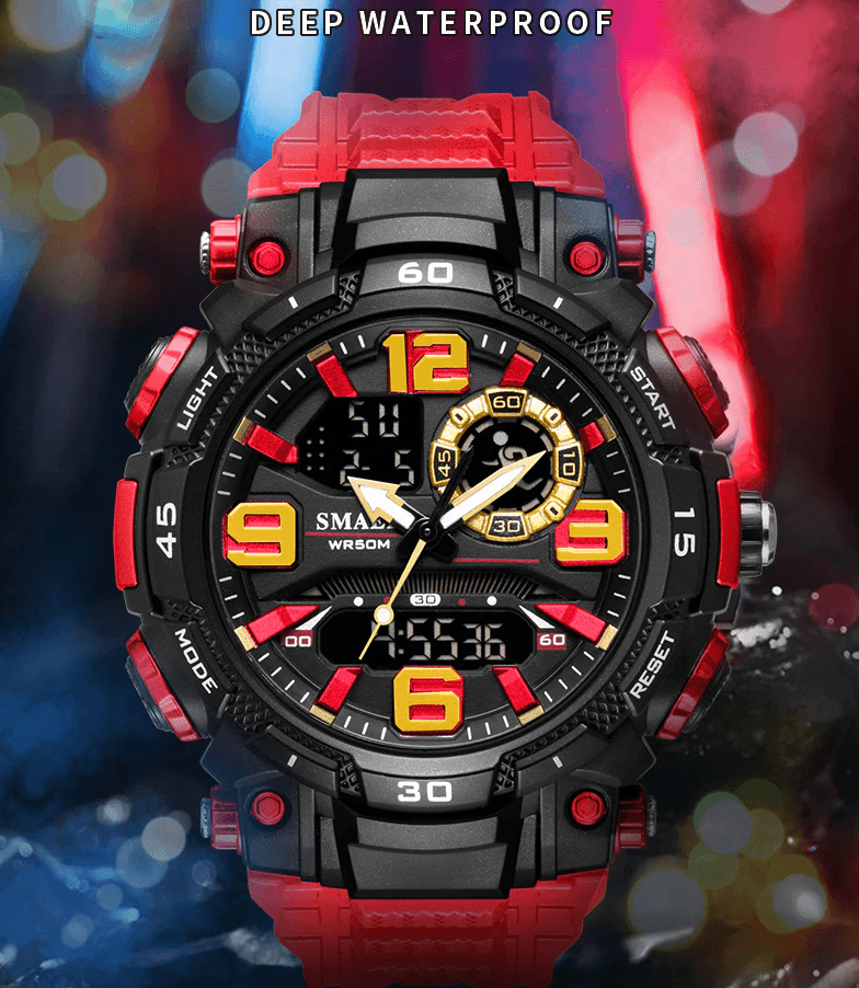 image-Military Men Watch Fashion Sport Outdoor G Wristwatch Male Digital