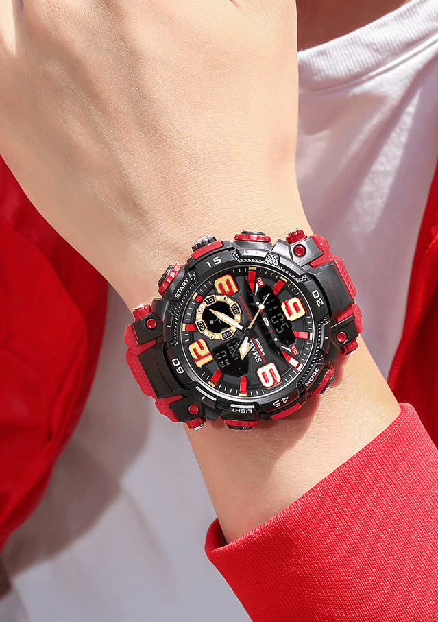 image-Military Men Watch Fashion Sport Outdoor G Wristwatch Male Digital