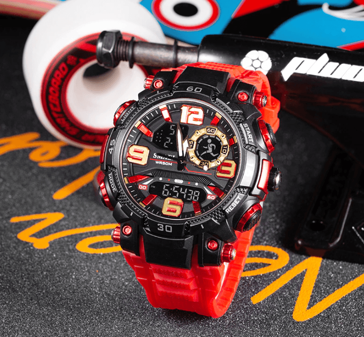 image-Military Men Watch Fashion Sport Outdoor G Wristwatch Male Digital