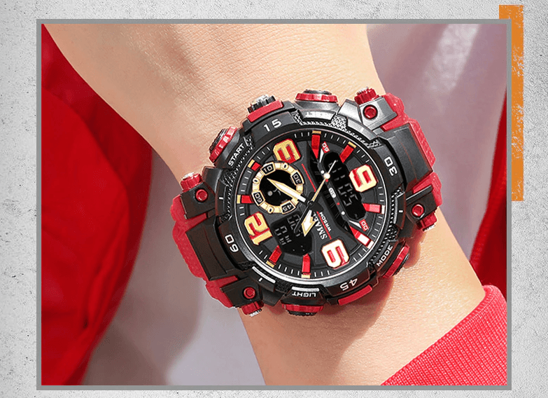 image-Military Men Watch Fashion Sport Outdoor G Wristwatch Male Digital