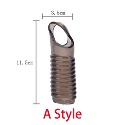 image-2PCS Reusable Cock Ring Glans Penis Enlarger Delayed Ejaculation
