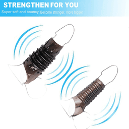 image-2PCS Reusable Cock Ring Glans Penis Enlarger Delayed Ejaculation