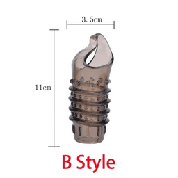 image-2PCS Reusable Cock Ring Glans Penis Enlarger Delayed Ejaculation