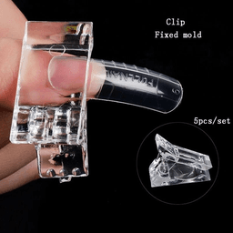 image-10 PCS Nail Tips Clip Quick Building Poly Builder Gel DIY Extension