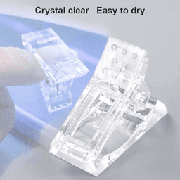 image-10 PCS Nail Tips Clip Quick Building Poly Builder Gel DIY Extension