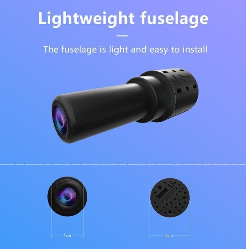 image-WiFi Wireless Spy 4K Mini Camera Pinhole DIY Hidden HD Screw IP DVR