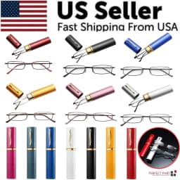 image-Classic HD Spring Compact Reading Glasses Readers Travel Slim Design