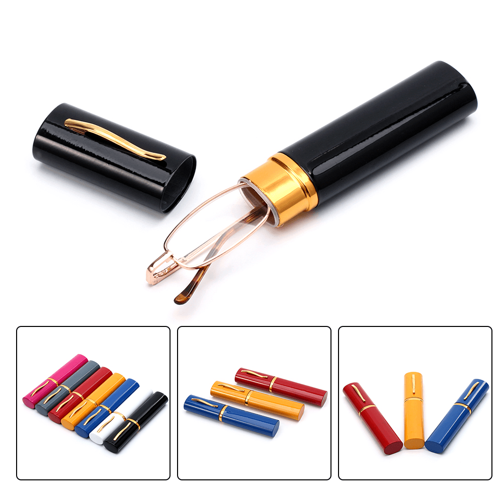 image-Classic HD Spring Compact Reading Glasses Readers Travel Slim Design