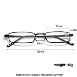 image-Classic HD Spring Compact Reading Glasses Readers Travel Slim Design