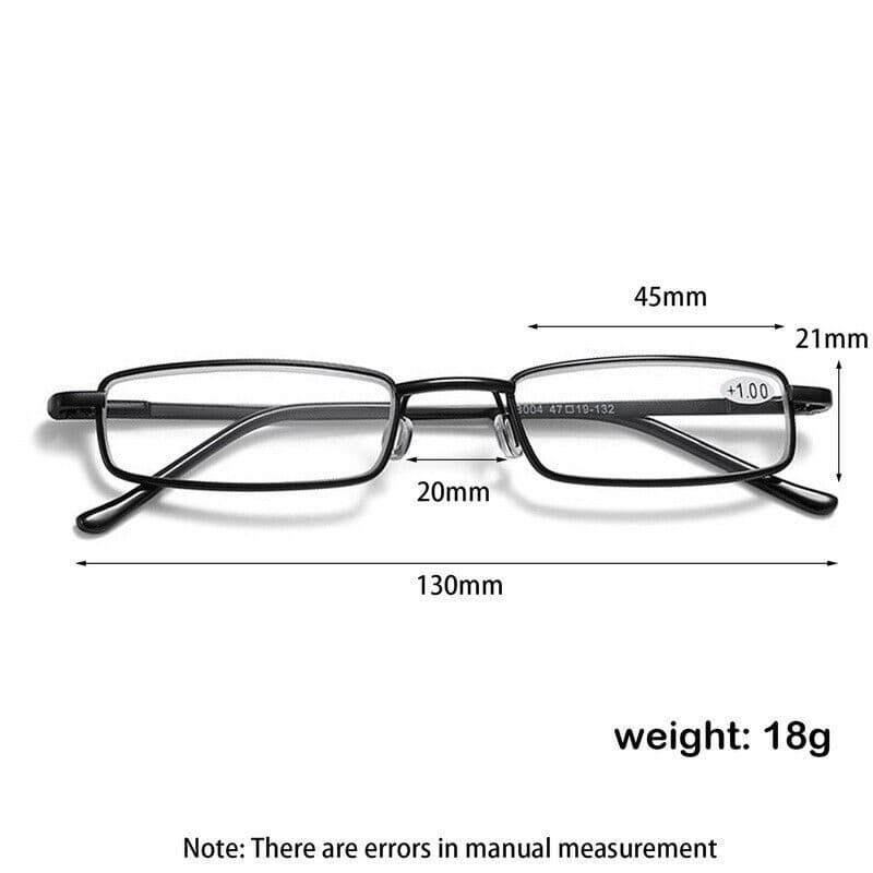 image-Classic HD Spring Compact Reading Glasses Readers Travel Slim Design