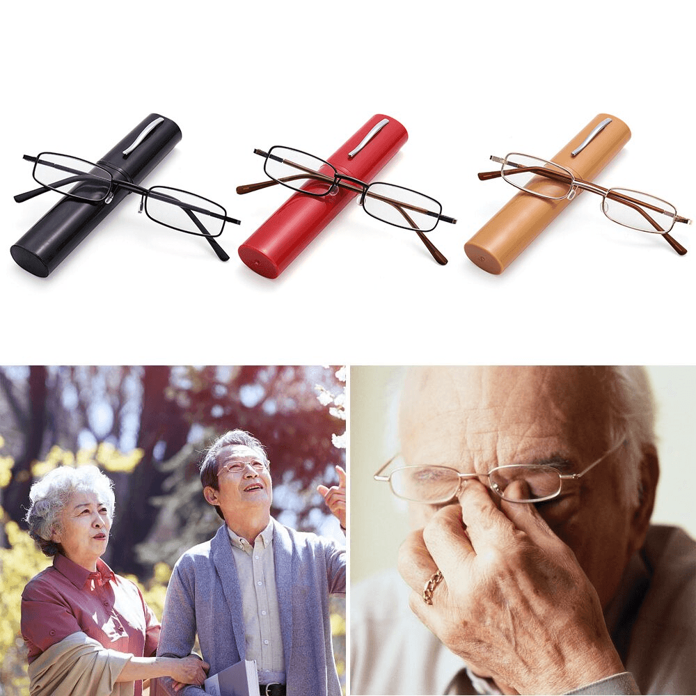 image-Classic HD Spring Compact Reading Glasses Readers Travel Slim Design
